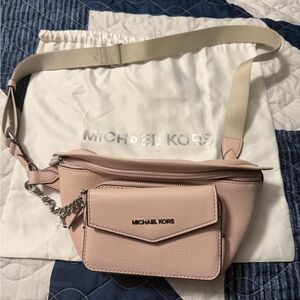 Michael Kors Blush Pink Crossbody Bag